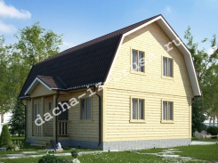 Дом из профилированного бруса 7х9