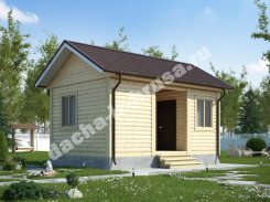 Дом из профилированного бруса 4х6