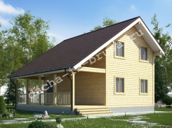 Дом из профилированного бруса 9х9