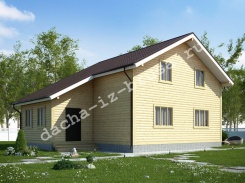 Дом из профилированного бруса 9х12