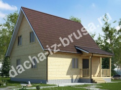 Дом из профилированного бруса 8х8,5
