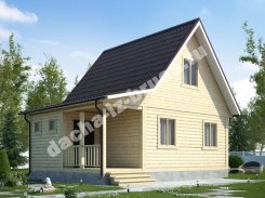 Каркасный дом 6х8