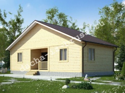 Дом из профилированного бруса 12х6