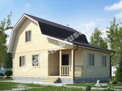Дом из профилированного бруса 7х9