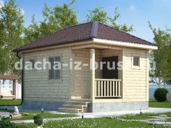 Каркасная баня 6х4 м