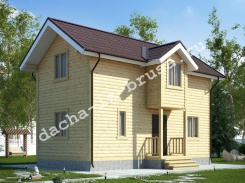 Дом из профилированного бруса 7х4,5